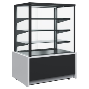 Витрина кондитерская Carboma KC70 VH 1,3-1 Light Chocolate (9006-9005) (ВХСв-0,9д Carboma Сube ТЕХНО) для шоколада