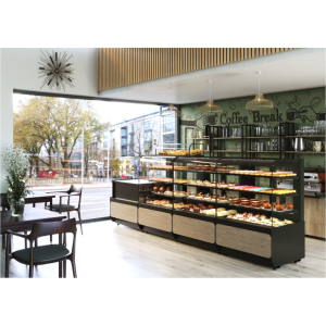 Витрина кондитерская Carboma KR70 VM 1,3-2 Standard (9005-0109) открытая - Изображение 3