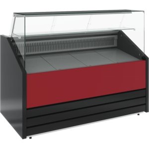 Витрина холодильная Carboma GC75 VM 1,5-1 фронт нестандартный цвет (динамика) - Изображение 2