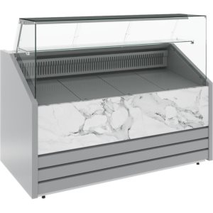 Витрина холодильная Carboma GC75 VM 1,5-1 фронт нестандартный цвет (динамика) - Изображение 6