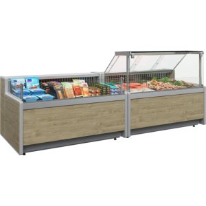 Витрина холодильная Carboma GC111 SV 1,5-1 (1010 Мариель) (без боковин) - Изображение 2