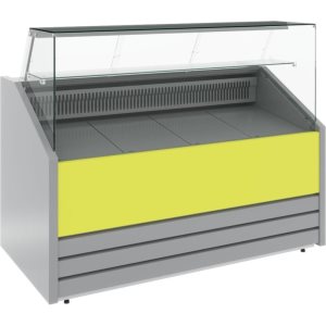 Витрина холодильная Carboma GC75 SV 1,0-1 фронт стандартный цвет - Изображение 2