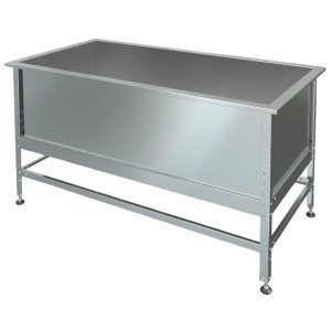 Ванна моечная МХМ М-1-0,45-0,8/1,55 нерж. (AISI 430, t=1,0)