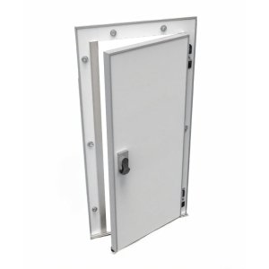 Дверь холодильная распашная одностворчатая СТ-РДО-800*2000/80 (с металлической рамой) - Изображение 2