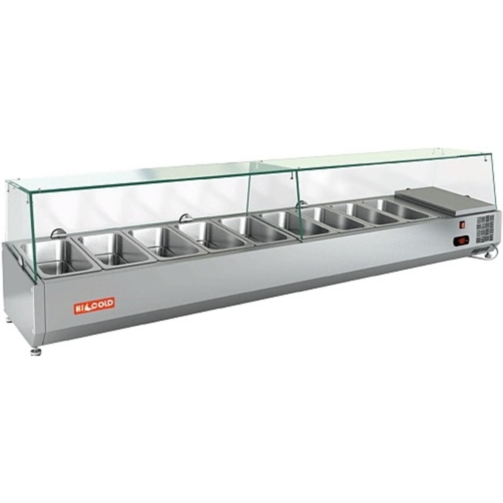 Витрина холодильная для ингредиентов HICOLD VRTG 1970 1/4