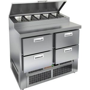 Стол холодильный для пиццы HiCold PZE1-22GN (1/3)