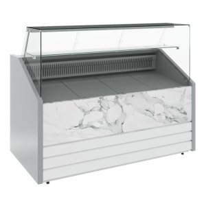 Витрина холодильная Carboma GC75 VM 1,2-1 фронт нестандартный цвет (динамика) - Изображение 5