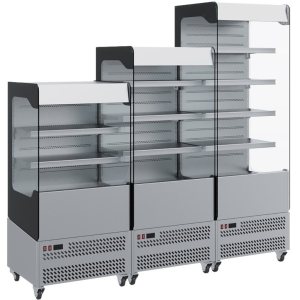 Витрина пристенная Carboma FC18-06 VM 0,7-2 цвет по схеме (индивидуальное исполнение) - Изображение 2