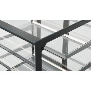 Витрина нейтральная Carboma KC78-150 N 1,2-1 (9005) - Изображение 3