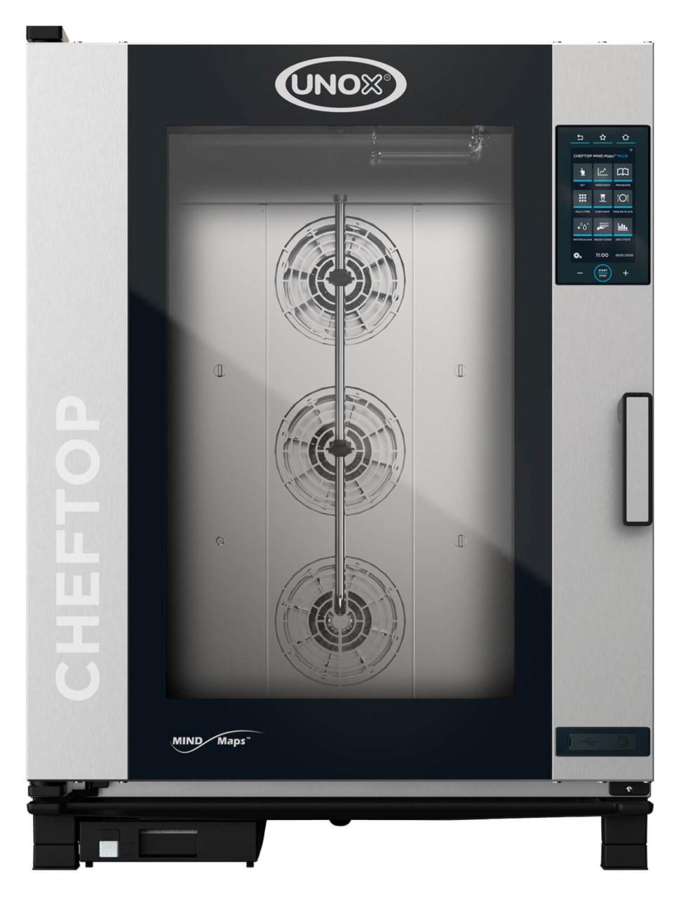 Пароконвектомат UNOX XEVC-1021-GPRM газ