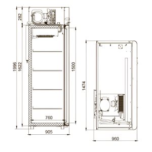 Шкаф морозильный Polair CB114-Sm - Изображение 6