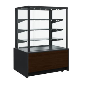 Витрина кондитерская Carboma KC70 VH 0,6-1 Light Chocolate Паттерн (0105 Венге) для шоколада